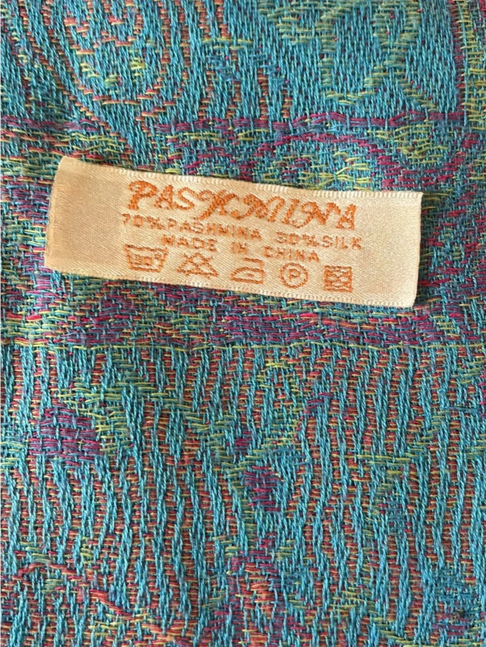 pashmina vibrant paisley
